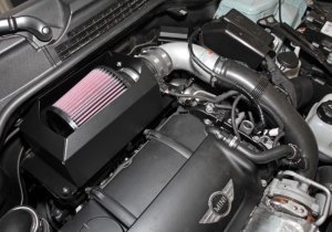 Mini Cooper Performance Air Intake - K&N Engineering - Typhoon - Black - `11-`13